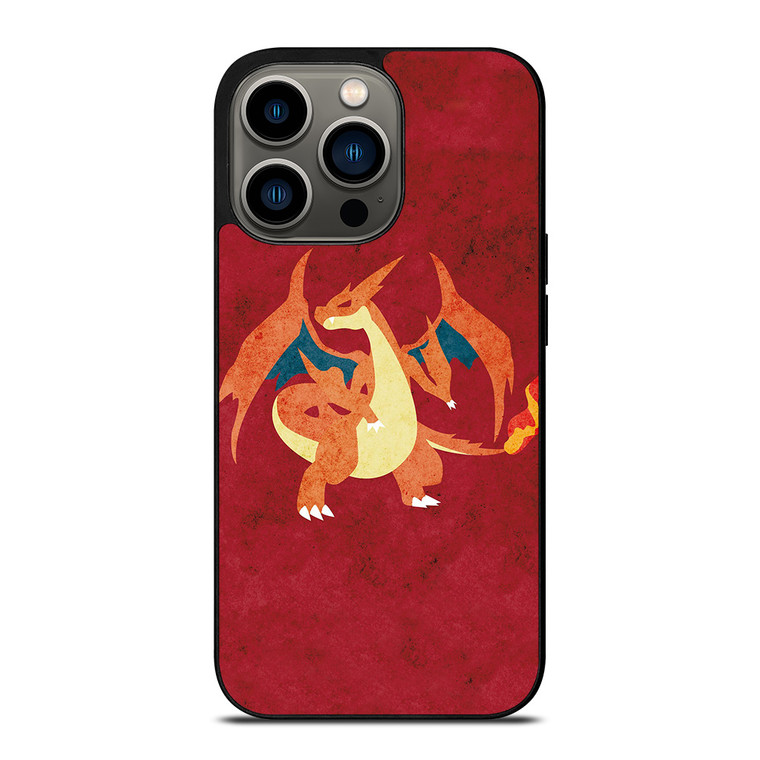 CHARIZARD LIZARDON POKEMON ICON iPhone 13 Pro Case Cover