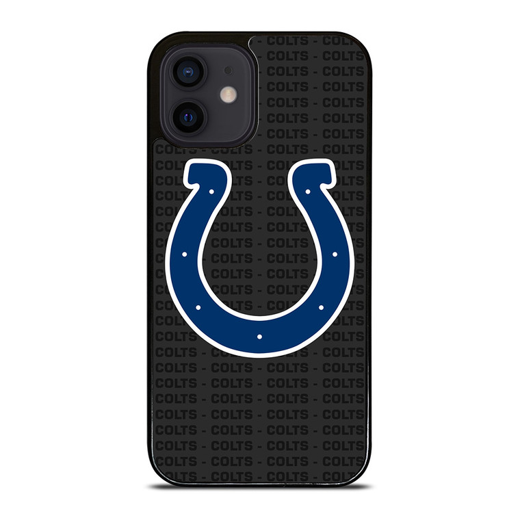INDIANAPOLIS COLTS FOOTBALL TEXT iPhone 12 Mini Case Cover