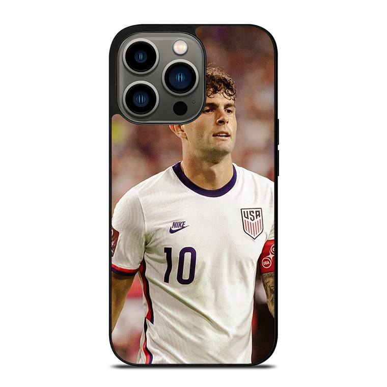 CHRISTIAN PULISIC UNITED STATES SOCCER iPhone 13 Pro Case Cover