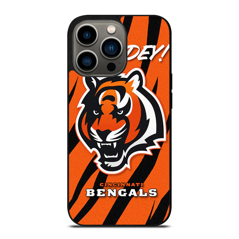 CINCINNATI BENGALS FANS WHO DEY iPhone 13 Pro Case Cover