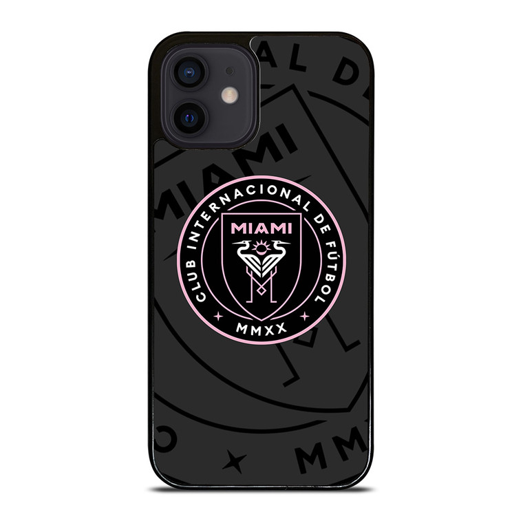 INTER MIAMI CF MLS BLACK iPhone 12 Mini Case Cover