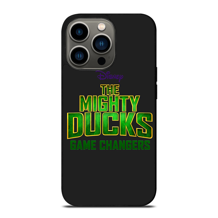 DISNEY MIGHTY DUCKS GAME CHANGERS LOGO iPhone 13 Pro Case Cover