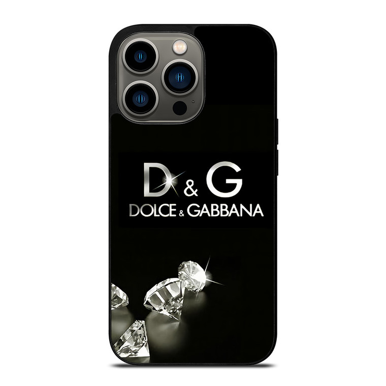 DOLCE AND GABBANA DIAMONDS iPhone 13 Pro Case Cover