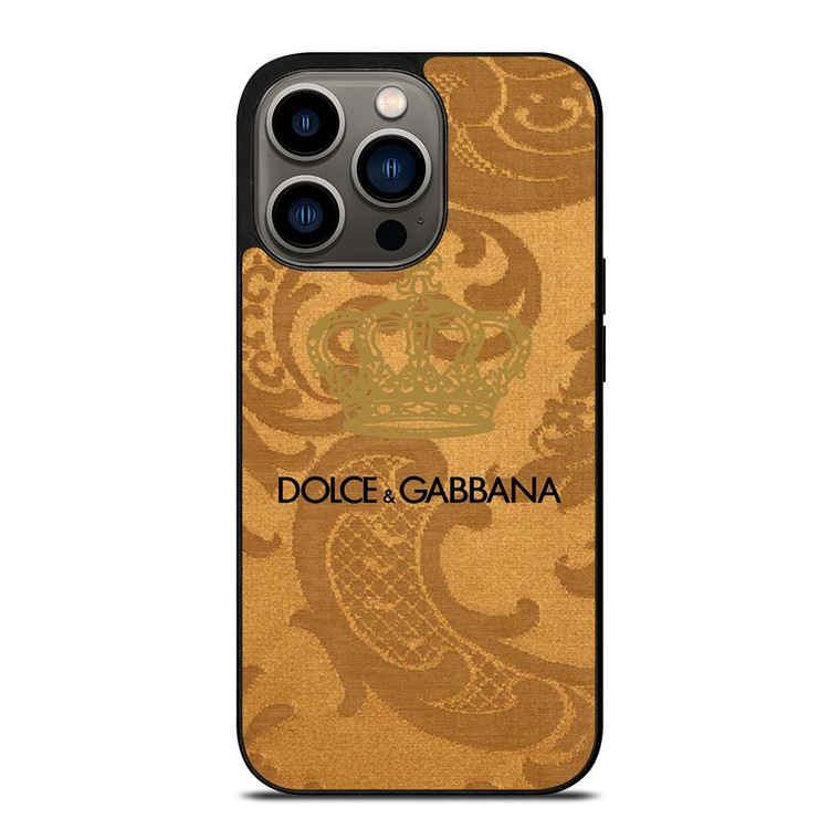 DOLCE AND GABBANA PATTERN iPhone 13 Pro Case Cover