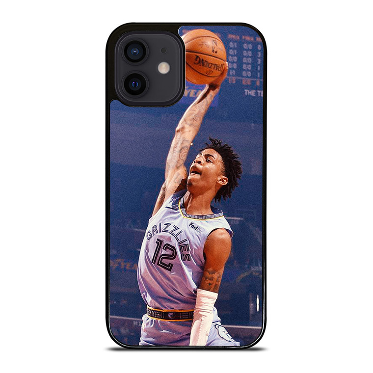 JA MORANT MEMPHIS GRIZZLIES DUNK iPhone 12 Mini Case Cover