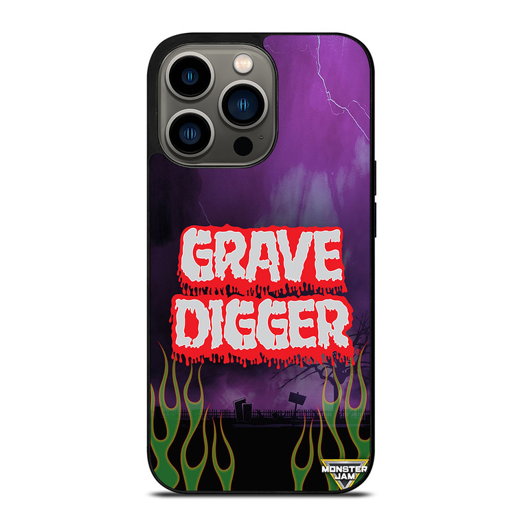 GRAVE DIGGER MONSTER TRUCK iPhone 13 Pro Case Cover