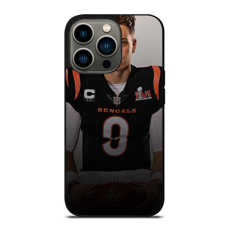JOE BURROW CINCINNATI BENGALS NFL iPhone 13 Pro Case Cover