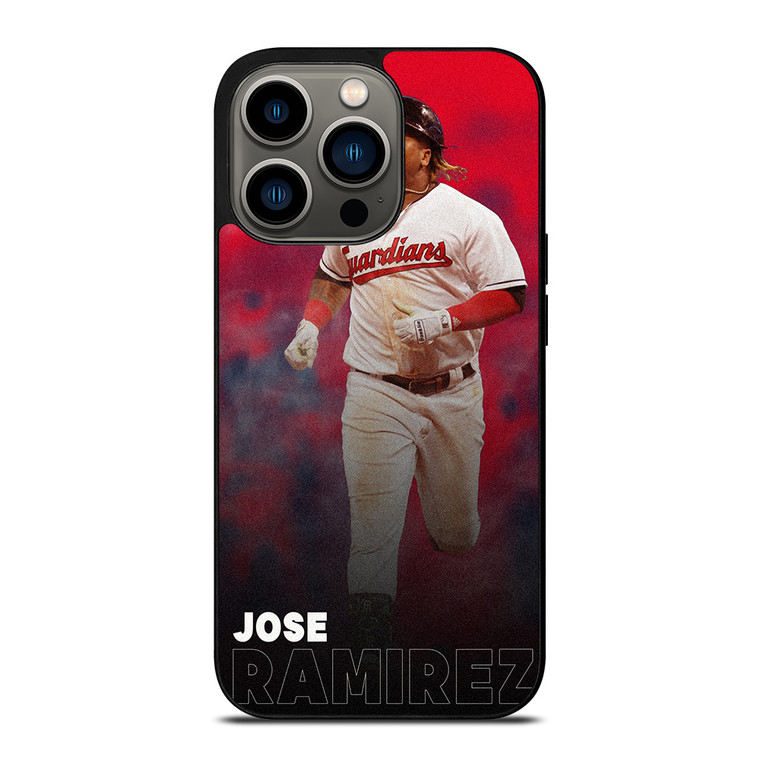 JOSE RAMIREZ CLEVELAND GUARDIANS MLB iPhone 13 Pro Case Cover