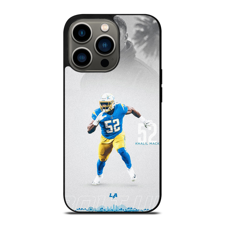 KHALIL MACK LOS ANGELES CHARGERS NFL iPhone 13 Pro Case Cover