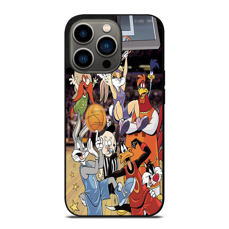 LOONEY TUNES CARTOON BASKETBALL iPhone 13 Pro Case Cover