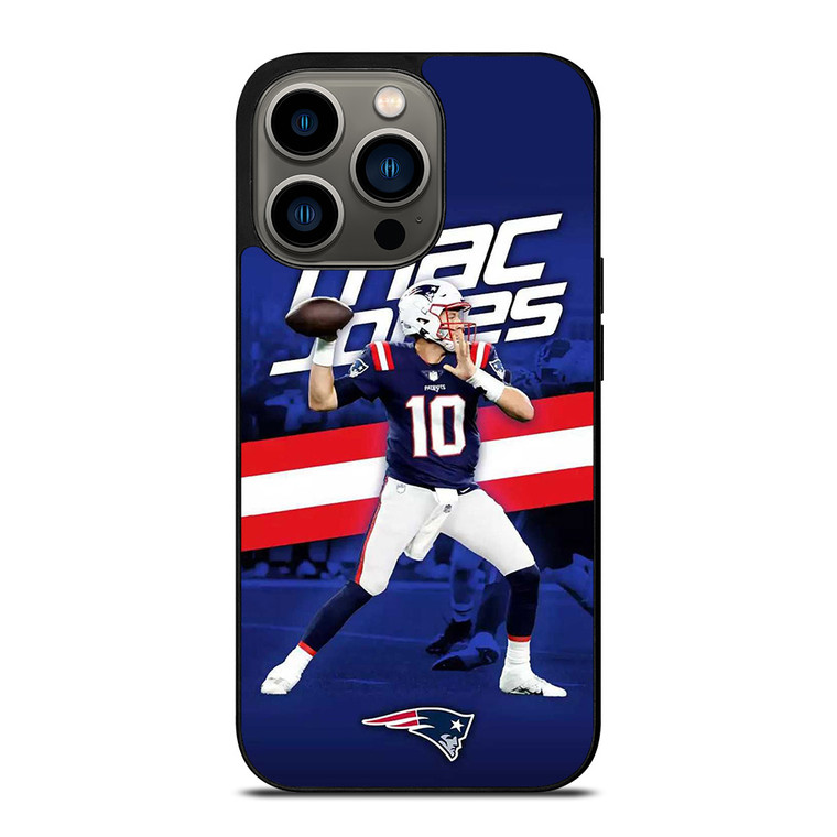 MAC JONES NEW ENGLAND PATRIOT FOOTBALL iPhone 13 Pro Case Cover