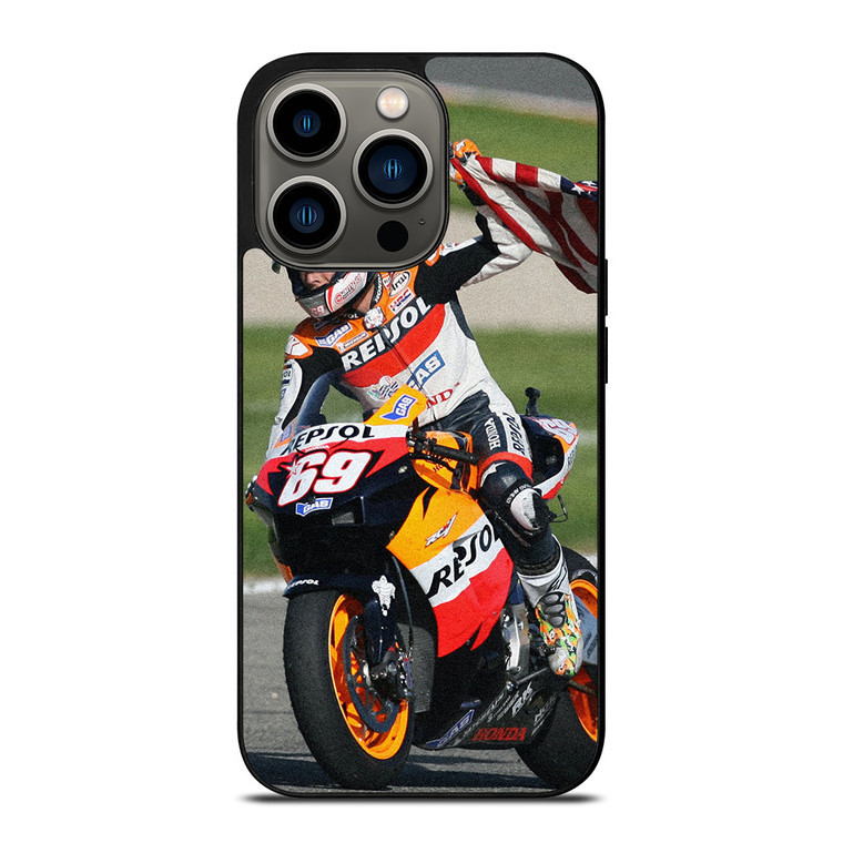 NICKY HAYDEN MOTO GP iPhone 13 Pro Case Cover