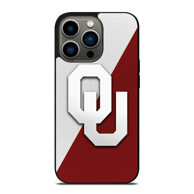 OKLAHOMA UNIVERSITY LOGO iPhone 13 Pro Case Cover