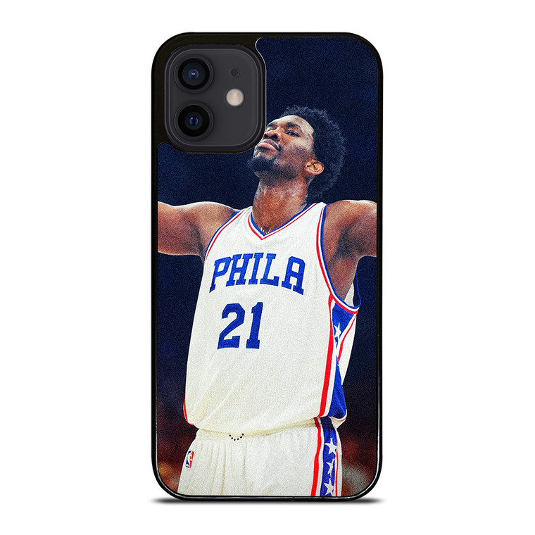JOEL EMBIID PHILADELPHIA SIXERS iPhone 12 Mini Case Cover