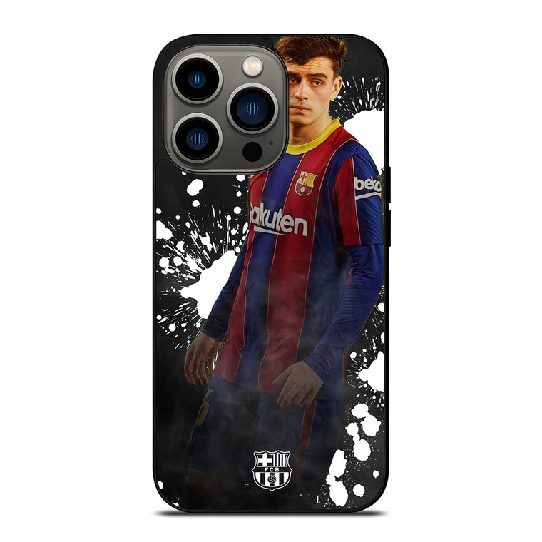 PEDRI GONZALEZ BARCELONA FC iPhone 13 Pro Case Cover