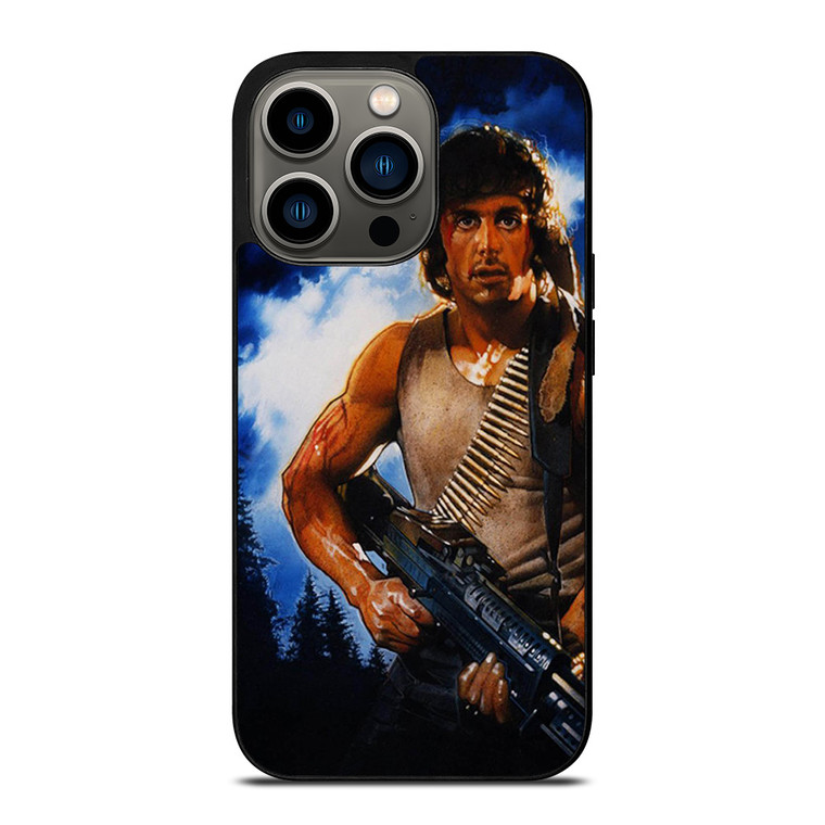 RAMBO FIRST BLOOD CLASSIC MOVIES iPhone 13 Pro Case Cover