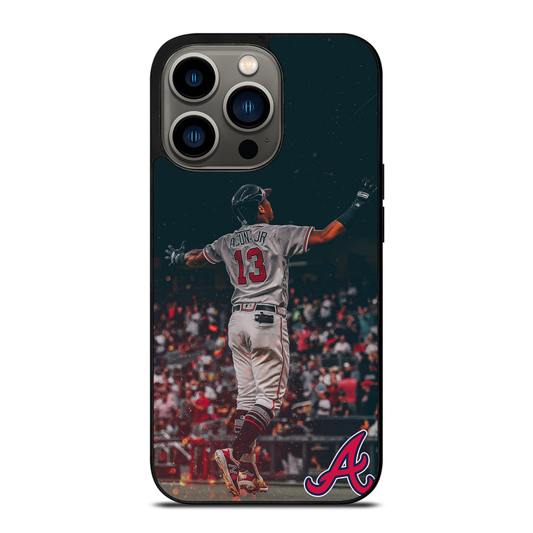 RONALD ACUNA ATLANTA BRAVES MLB iPhone 13 Pro Case Cover