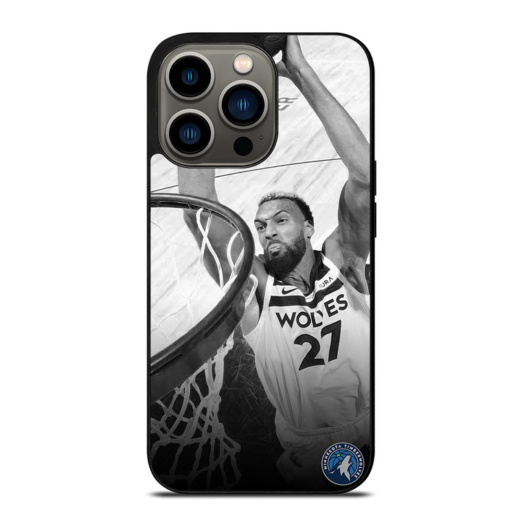 RUDY GOBERT MINNESOTA TIMBERWOLVES iPhone 13 Pro Case Cover
