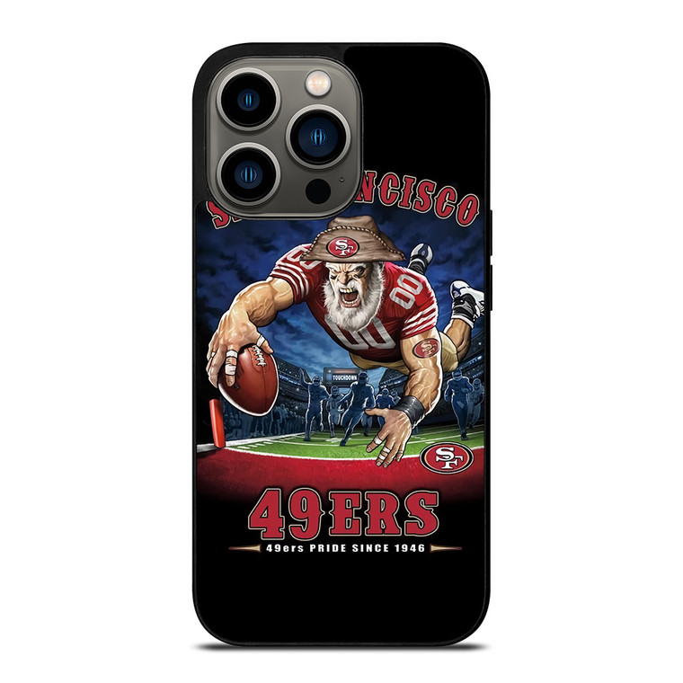 SAN FRANCISCO 49ERS NFL MASCOT iPhone 13 Pro Case Cover SAN FRANCISCO 49ERS NFL MASCOT iPhone 13 Pro Case Cover