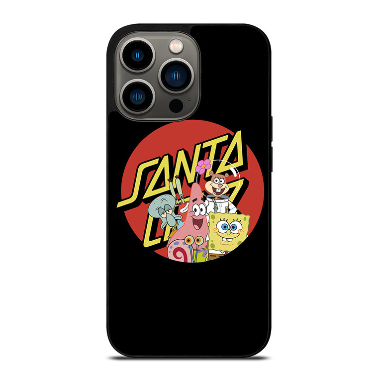 SANTA CRUZ X SPONGEBOB iPhone 13 Pro Case Cover
