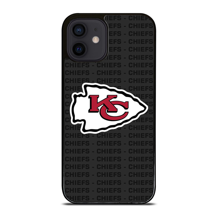 KANSAS CITY CHIEFS FOOTBALL TEXT iPhone 12 Mini Case Cover