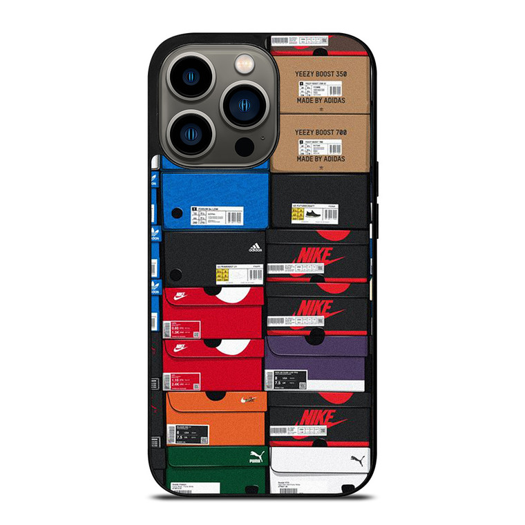 SNEAKERS BOX STACKED iPhone 13 Pro Case Cover