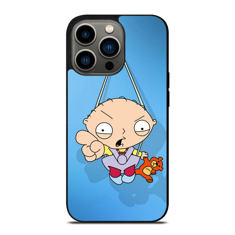 STEWIE GRIFFIN FAMILY GUY HANGING iPhone 13 Pro Case Cover