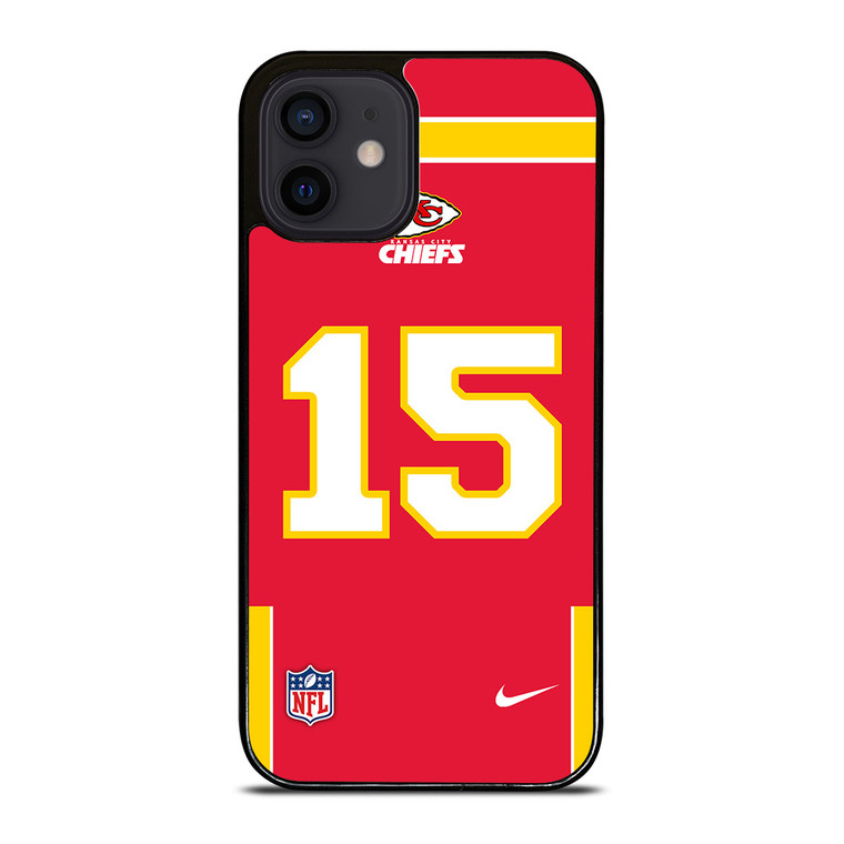 KANSAS CITY CHIEFS PATRICK MAHOMES 15 NFL NIKE iPhone 12 Mini Case Cover