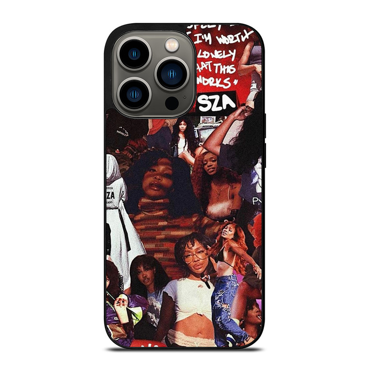 SZA COLLAGE iPhone 13 Pro Case Cover