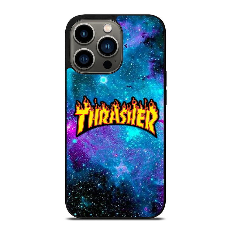THRASHER SKATEBOARD NEBULA iPhone 13 Pro Case Cover
