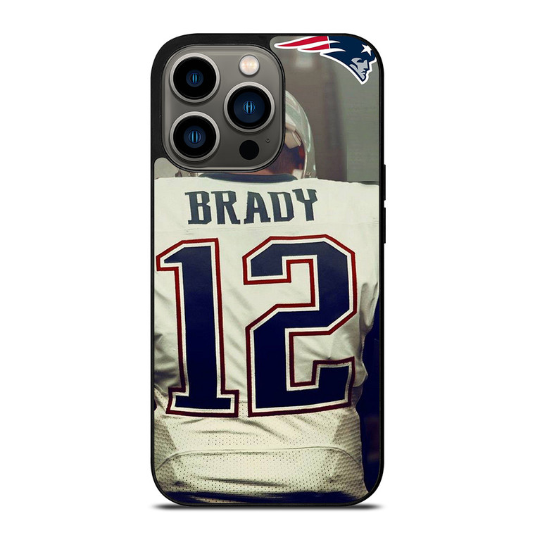 TOM BRADY JERSEY NEW ENGLAND PATRIOTS iPhone 13 Pro Case Cover
