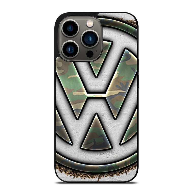VOLKSWAGEN VW CAMO LOGO iPhone 13 Pro Case Cover