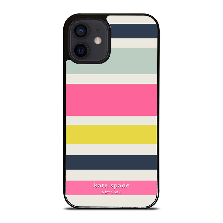 KATE SPADE NEW YORK STRIPE iPhone 12 Mini Case Cover KATE SPADE NEW YORK STRIPE iPhone 12 Mini Case Cover