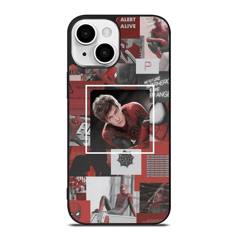 ANDREW GARFIELD SPIDER MAN COLLAGE iPhone 13 Mini Case Cover