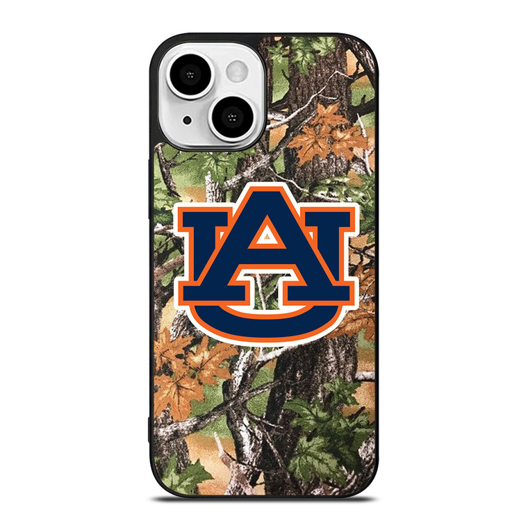 AUBURN TIGERS CAMO LEAF iPhone 13 Mini Case Cover