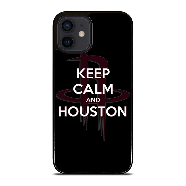 KEEP CALM AND GO HOUSTON ROCKETS iPhone 12 Mini Case Cover