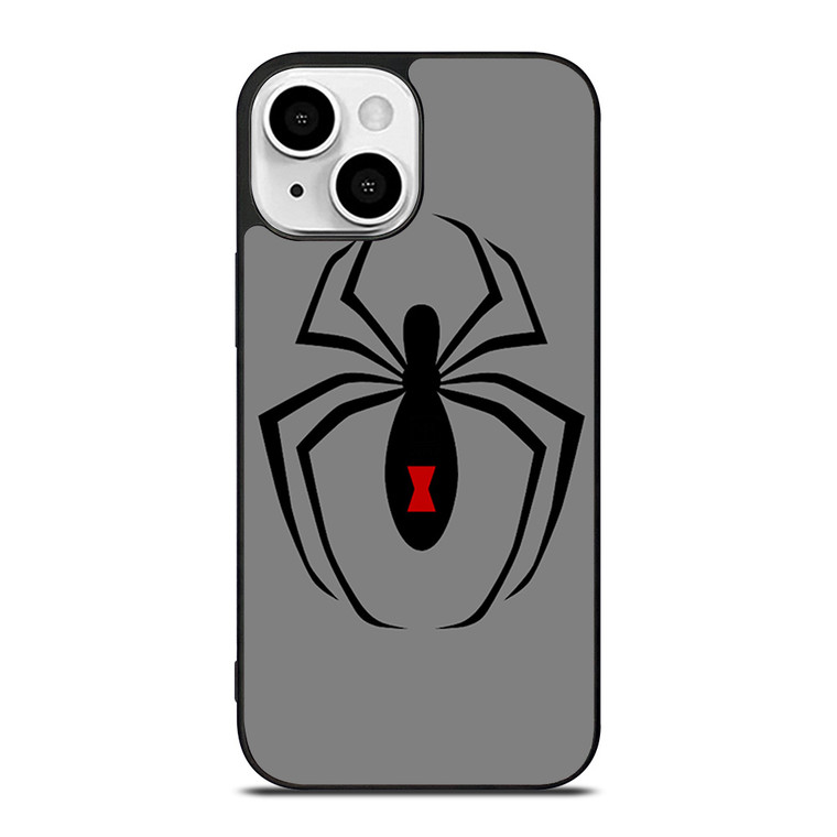 BLACK WIDOW SPIDER SYMBOL iPhone 13 Mini Case Cover