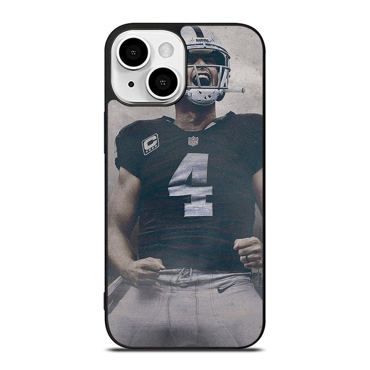 DEREK CARR LAS VEGAS RAIDERS NFL iPhone 13 Mini Case Cover
