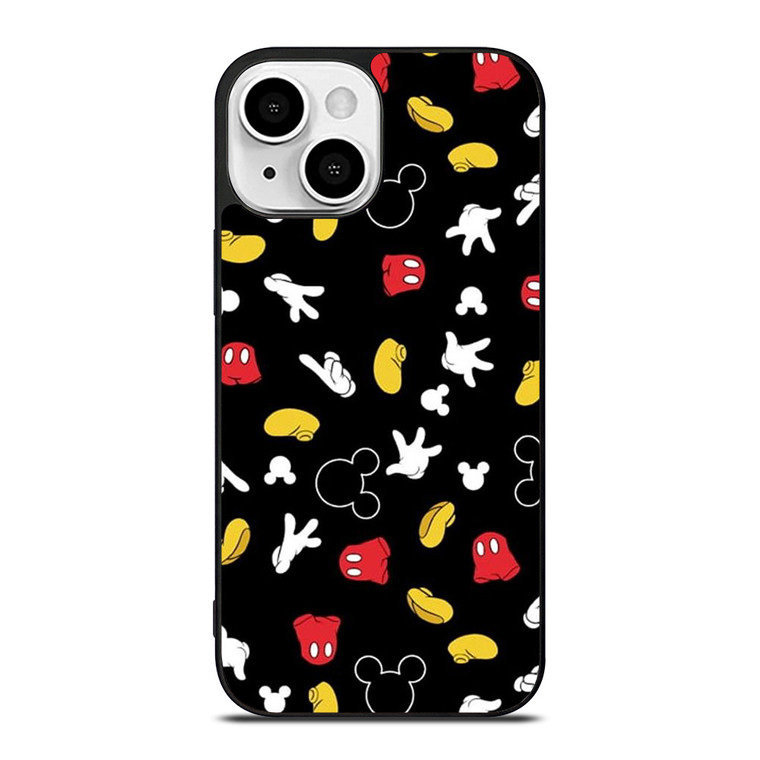 DISNEY MICKEY MOUSE PATTERN iPhone 13 Mini Case Cover