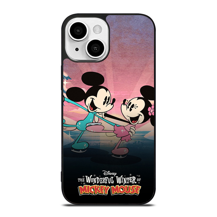 DISNEY WONDERFUL WINTER MICKEY MOUSE iPhone 13 Mini Case Cover