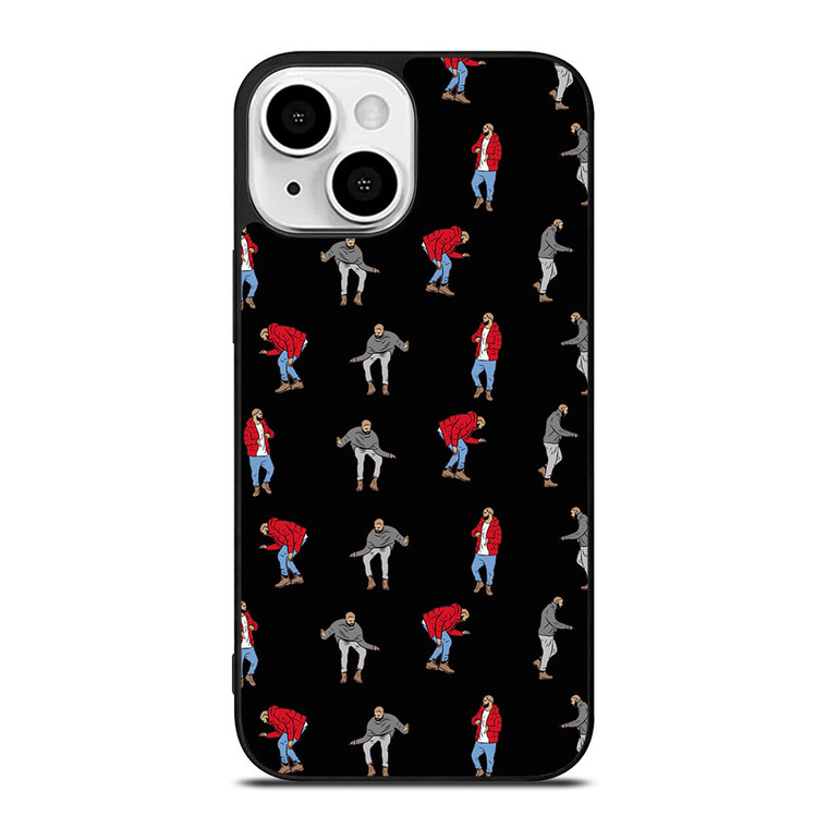 DRAKE HOTLINE BLING BLACK iPhone 13 Mini Case Cover