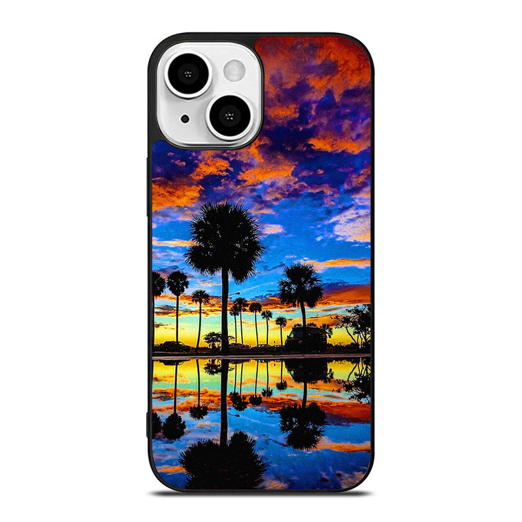 FLORIDA BEAUTIFUL SUNSET iPhone 13 Mini Case Cover