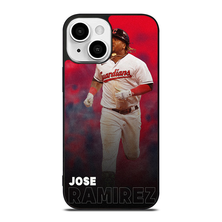 JOSE RAMIREZ CLEVELAND GUARDIANS MLB iPhone 13 Mini Case Cover