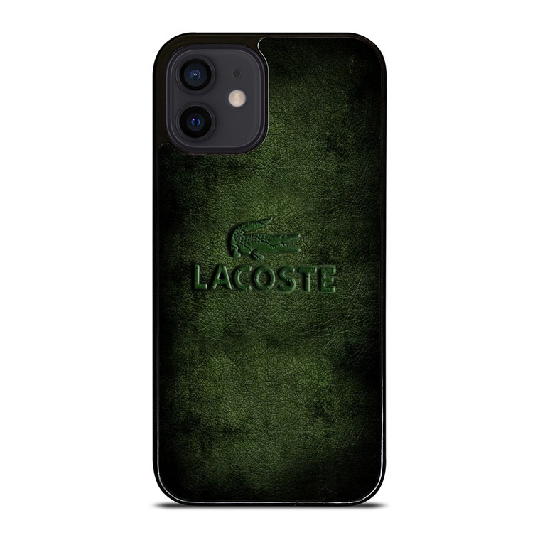 LACOSTE LEATHER iPhone 12 Mini Case Cover