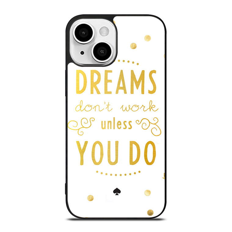 KATE SPADE NEW YORK QUOTES 2 iPhone 13 Mini Case Cover