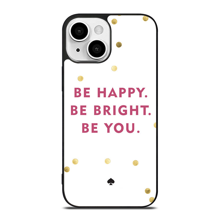 KATE SPADE NEW YORK QUOTES iPhone 13 Mini Case Cover