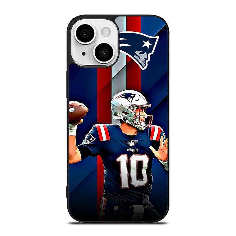 MAC JONES NEW ENGLAND PATRIOT NFL 2 iPhone 13 Mini Case Cover