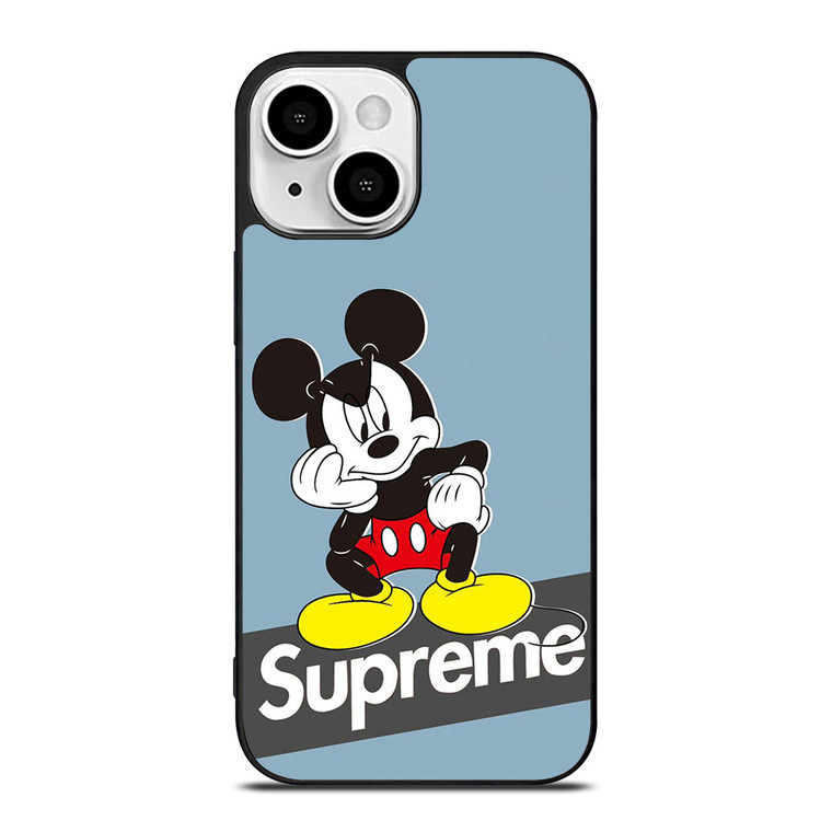 MICKEY MOUSE SUPREME BLUE iPhone 13 Mini Case Cover