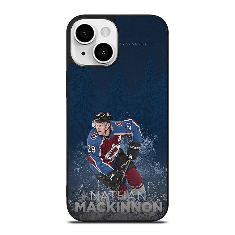 NATHAN MACKINNON COLORADO AVALANCHE NHL iPhone 13 Mini Case Cover