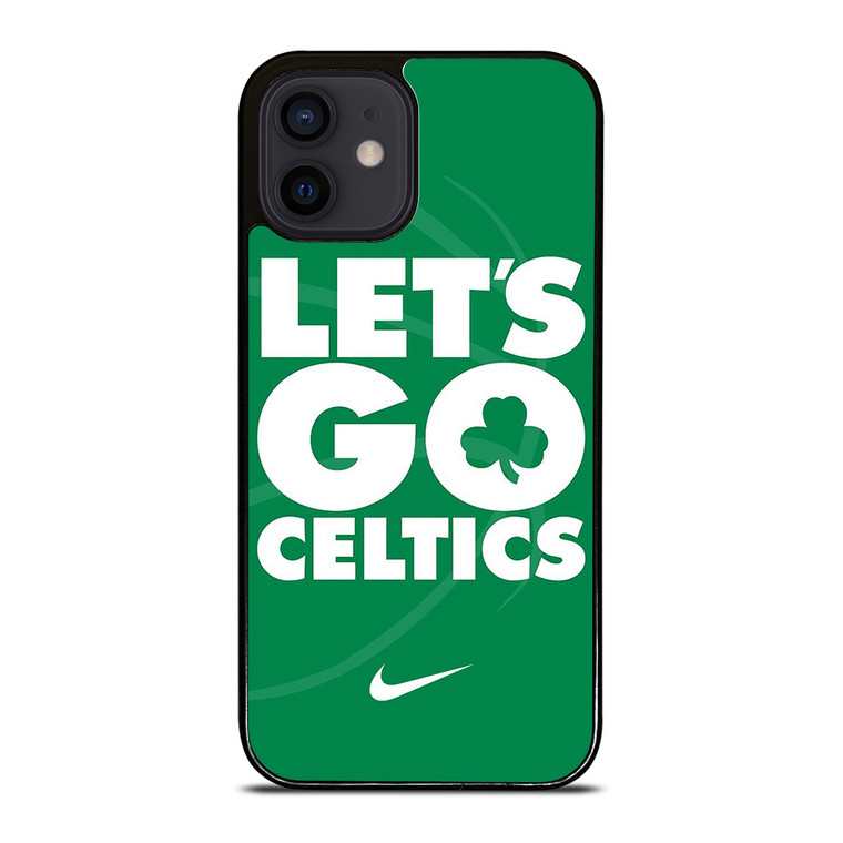 LETS GO BOSTON CELTICS NBA BASKETBALL iPhone 12 Mini Case Cover